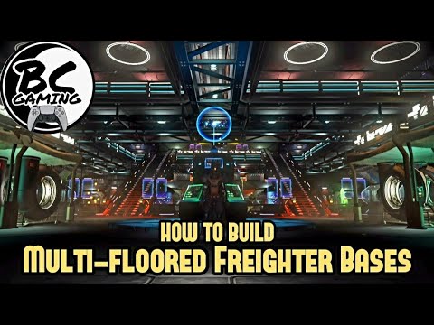 No Man's Sky How to Build Multi Floored Freighter Rooms
