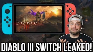 DIABLO 3 LEAKED For Nintendo Switch with ZELDA STUFF! | RGT 85