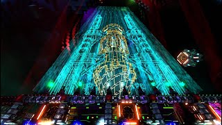 FortressCraft Evolved game clip - Auto Excavators blasting a path