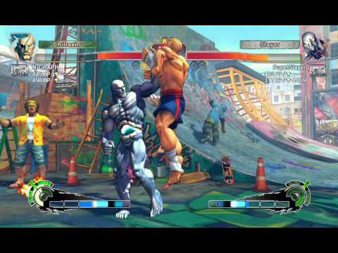 Ultra Street Fighter IV battle: Sagat vs Seth