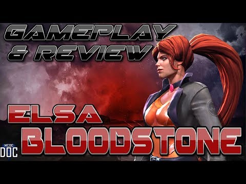 [MCOC] Elsa Bloodstone Complete Review! All of her Abilities, Gameplay, and my Thoughts on Her!