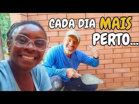 NOSSO SONHO CONTINUA CRESCENDO... PREPARANDO A CABANA MAIS BARATA DO MUNDO PARA A CHUVA 🏡