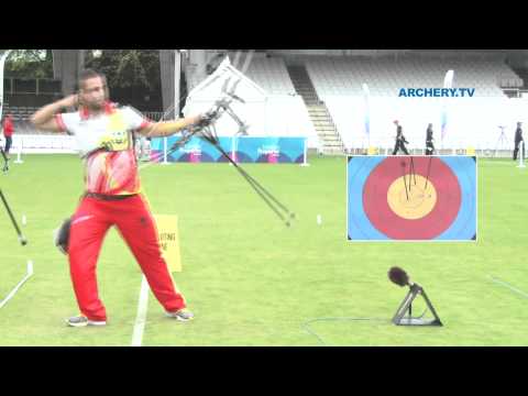 Spain v Chinese Taipei – recurve men’s team semifinal | London 2012 Olympic Test Event