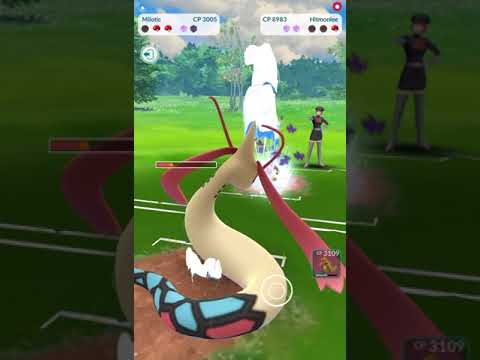 Haxorus, Milotic, Gacleon vs Team Rocket Pokémon GO