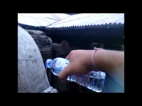 Coating of a wood statue