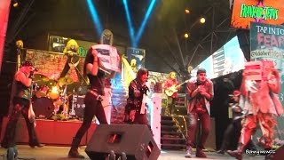 Frank And The Steins Preforming (Somebody's Watching Me) At Fremont Street Experience Las Vegas