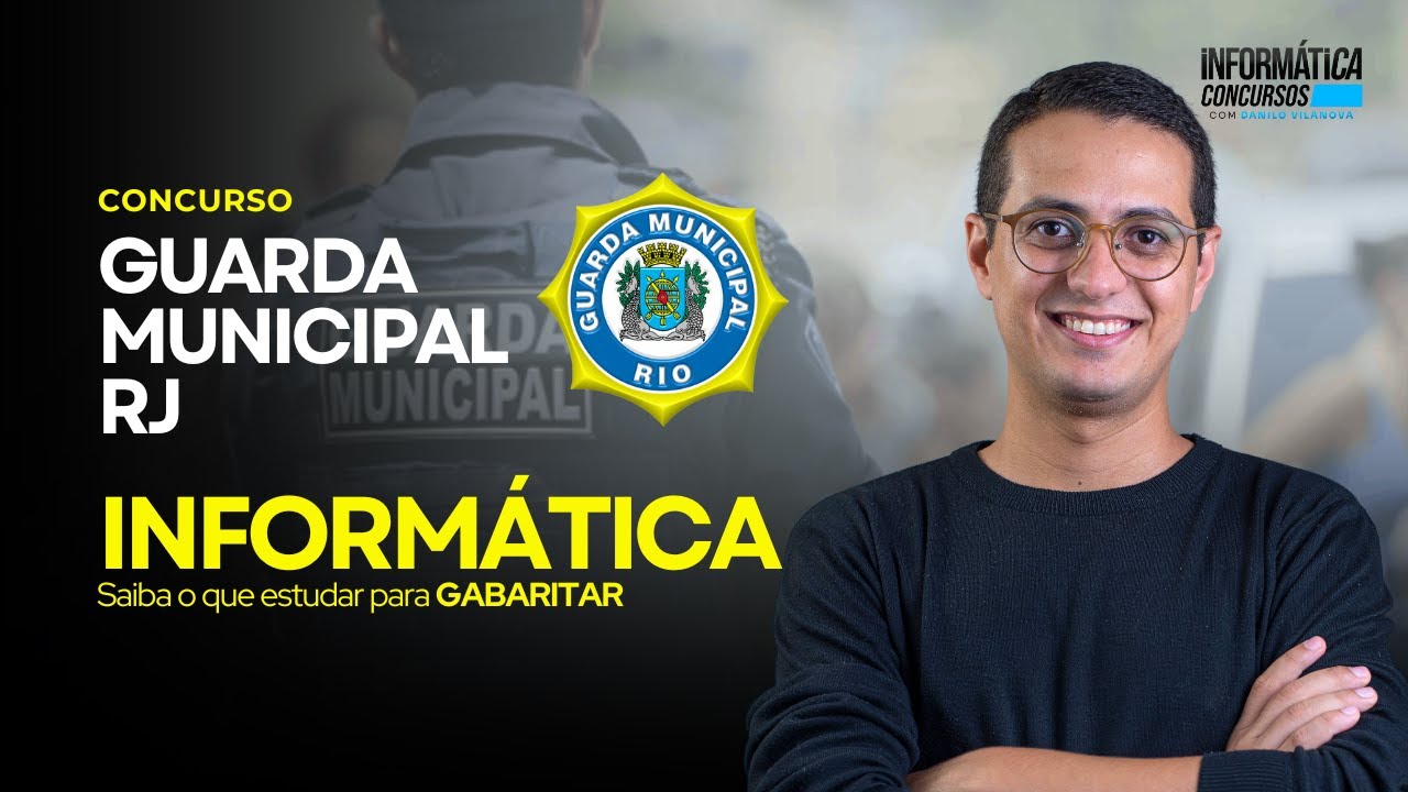 Concurso Guarda Municipal Niterói RJ | Banca Selecon | Informática com prof Danilo Vilanova #opior
