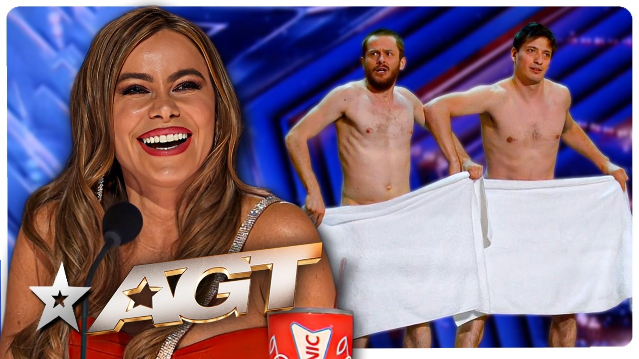 FUNNIEST Ever NAKED Auditions on America's Got Talent!