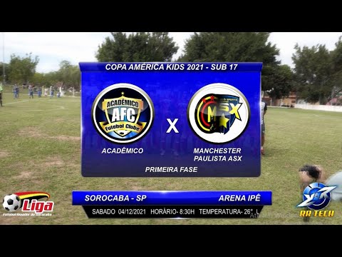 ACADÊMICO X MANCHESTER PAULISTA ASX | SUB-17