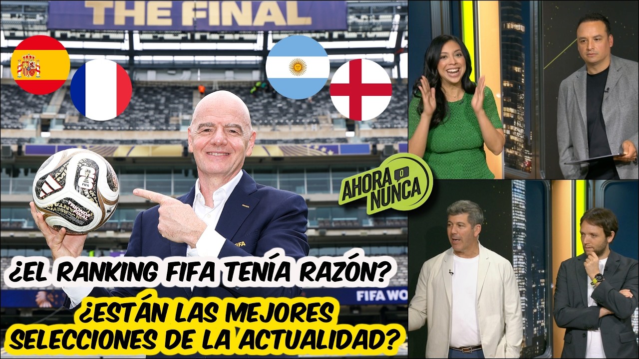 ¿TODO ESTABA ESCRITO? El TOP 4 del RANKING FIFA jugarán las semifinales del MUNDIAL | Ahora o Nunca