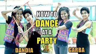 Basic Dandia and Garba Dance Moves for Beginners (in Hindi) | Navratri Special | How to Learn Dance