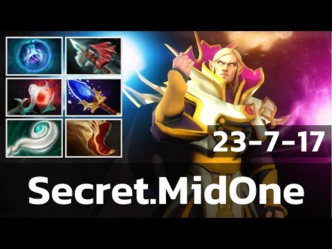 Secret MidOne • Invoker • 23-7-17 — Pro MMR
