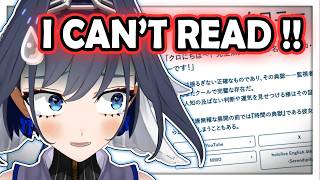 Kronii was Crashing Out Everytime She Sees Kanji【Hololive】