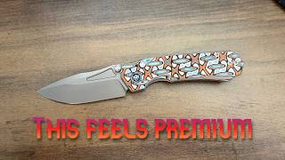 This does not feel like a budget pocket knife The Remette Rhino has premium vibes