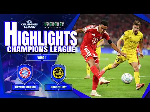 HIGHLIGHTS BAYERN MUNICH VS BODO/GLIMT: NÃ PHÁO ĐẠI BÁC, NUỐT CHỬNG NHƯỢC TIỂU| CHAMPIONS LEAGUE