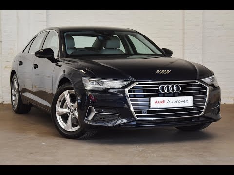 RJ19WYK AUDI A6 BLUE SALOON 40 TDI