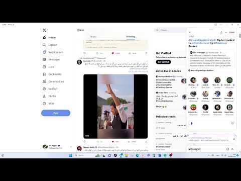 Cypher leaked. SECRET PAKISTAN CABLE DOCUMENTS U.S. PRESSURE TO REMOVE IMRAN KHAN  - Twitter space