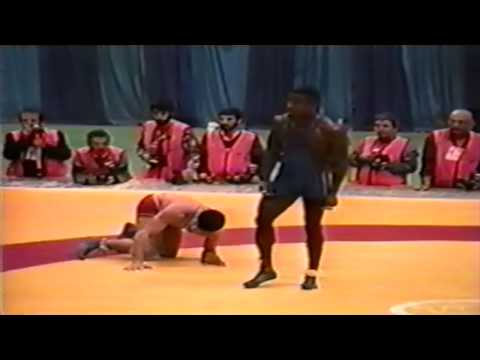 1994 Takhti Cup: 90 kg Final Rasul Khadem Azghadi (IRI) vs. Roberto Limonta Vargas (CUB)