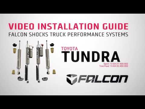 Falcon Shocks Install: Toyota Tundra