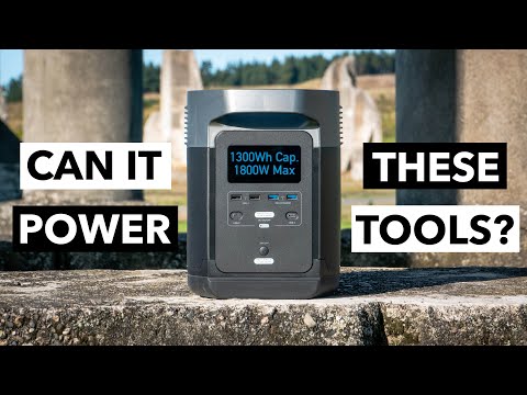9 Appliances Tested on EcoFlow Delta 1300Wh Electric Solar Generator Power Station Video