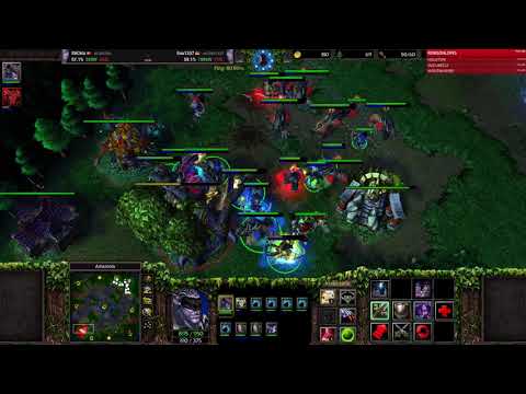 Warcraft 3 - Karma against a goblin sapper addicted | StiCkla vs ENA1337 | NE vs NE