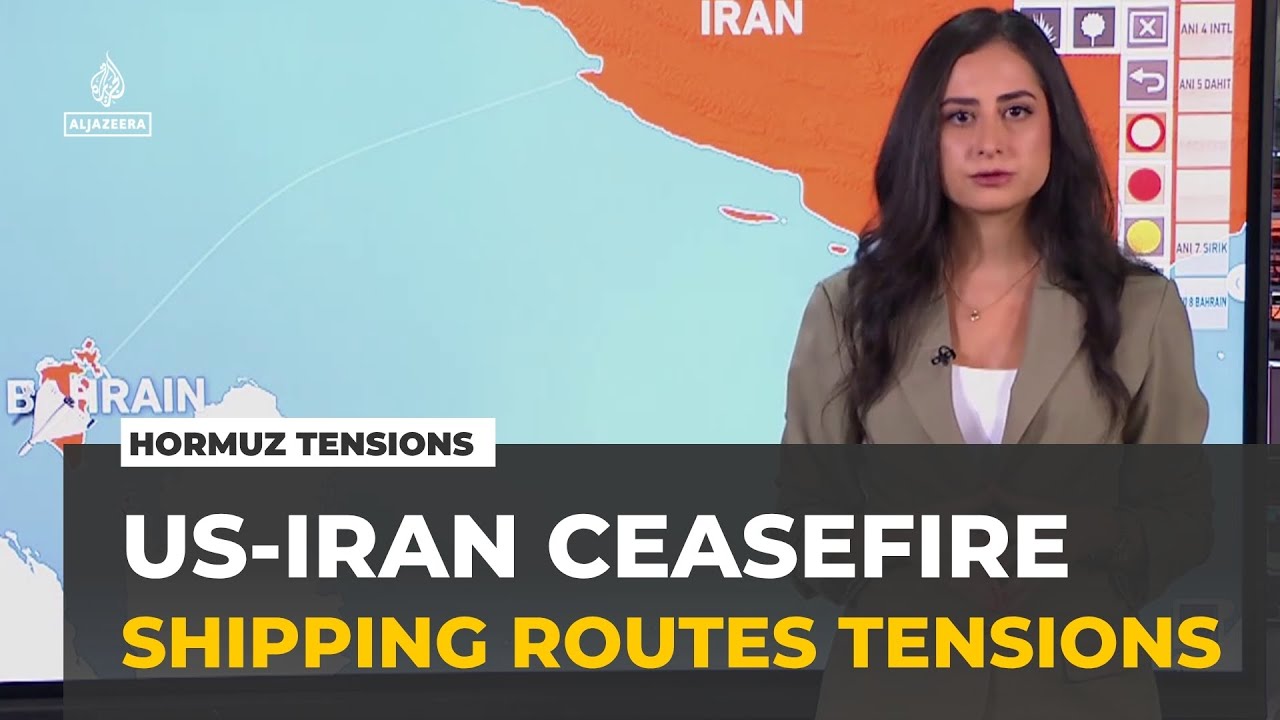 Strait of Hormuz tensions raise questions over US-Iran ceasefire and shipping routes
