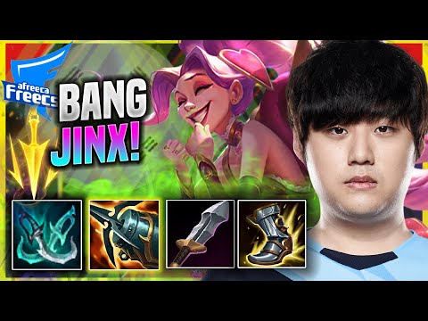BANG IS A BEAST WITH JINX! - AF Bang Plays Jinx ADC vs Aphelios! | Season 11