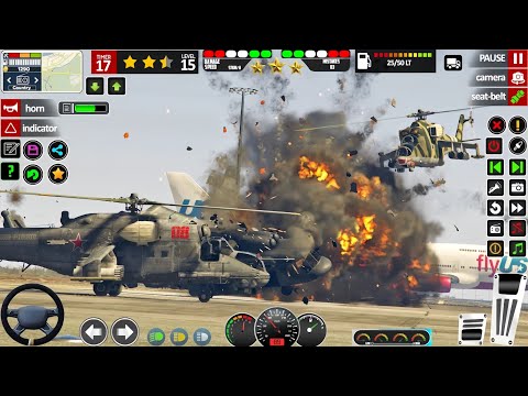 Extreme Army Truck Sim War | Gameplay