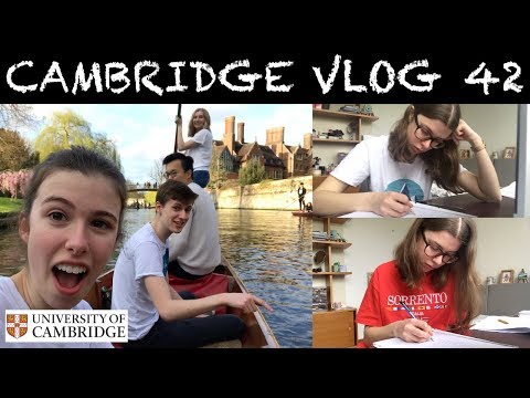 CAMBRIDGE VLOG 42: REVISION REVISION REVISION (and neglecting my work a little)