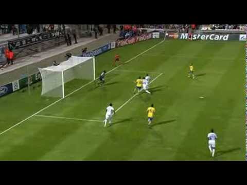 Theo Walcott great volley goal (Marseille 0-1 Arsenal)