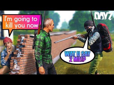 TRASH TALKING on VOICE CHAT to get each other MURDERED! (DayZ)