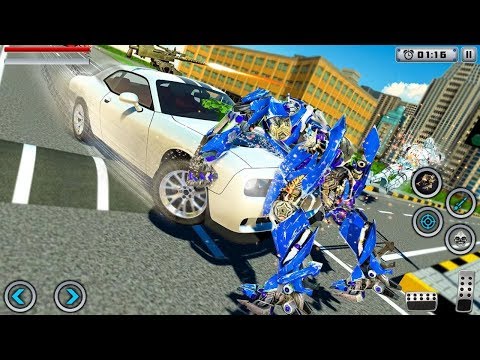 White Tiger Robot Transformation Game - Car Robot Android Gameplay