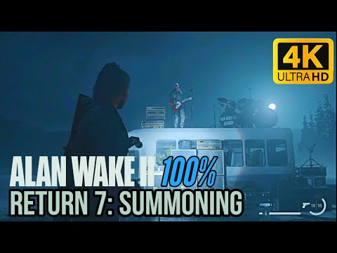 Alan Wake 2 - Return 7: Summoning | 100% Walkthrough [Collectibles, Puzzles, Trophies]