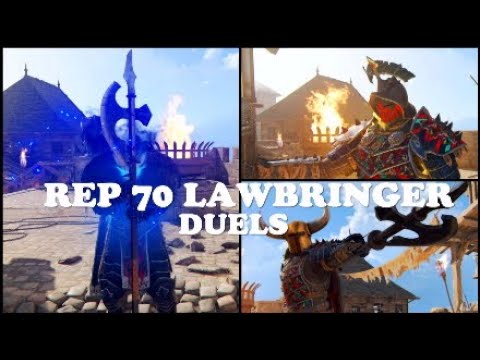 For Honor High level Rep 70 Lawbringer Duels, If i longarm, I win