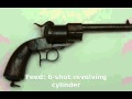 Lefaucheux Model 1854 Pinfire Revolver (1854 ...