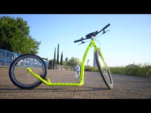 Footbike Sevilla social ride event trailer