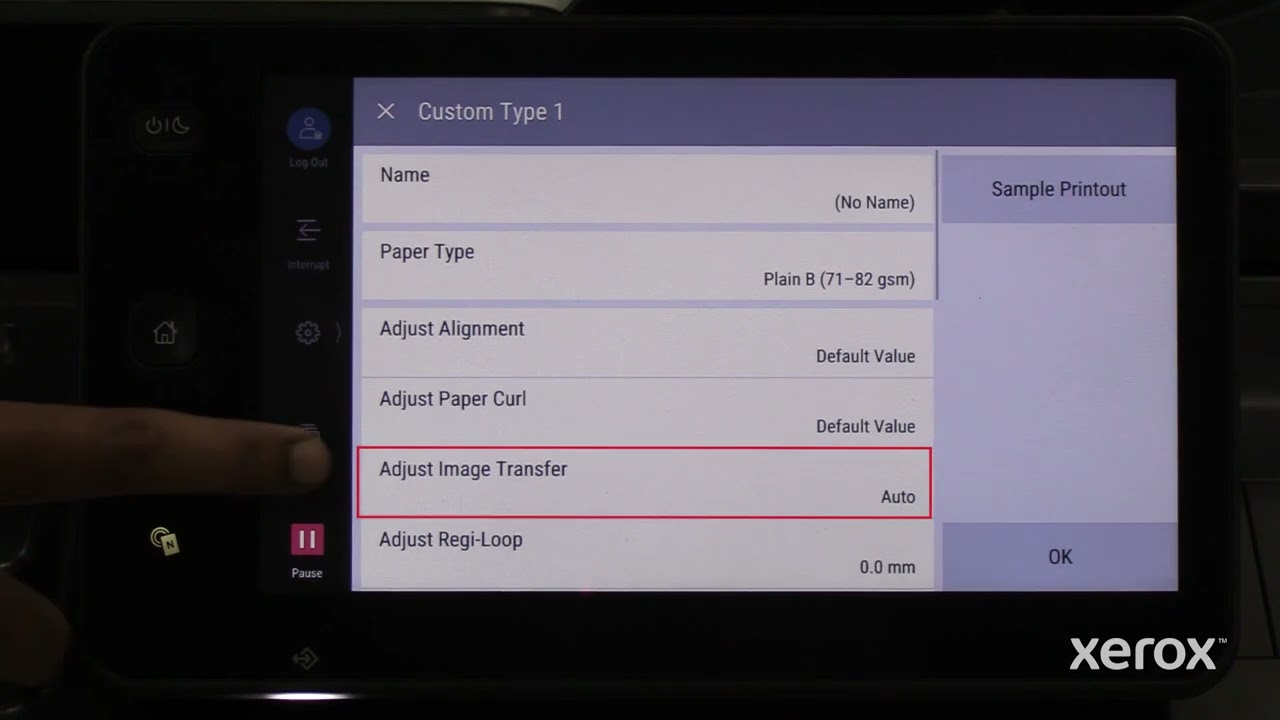 Xerox® PrimeLink® C9265/75/81 Color Printer Simple Image Quality