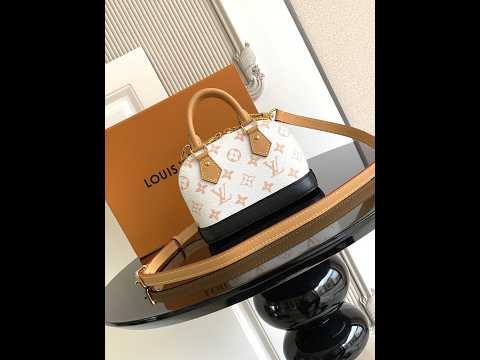 Louis Vuitton Nano Alma Handbag – Classic Monogram Canvas