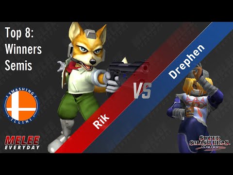 House of Paign 16 - Rik (Fox) vs. Drephen (Sheik) - SSBM - Top 8 - Winners Semis