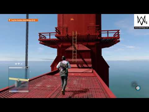 Watch Dogs 2 Pt19: Tagging Golden Gate Bridge