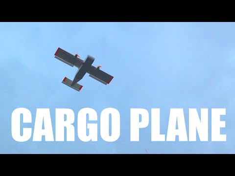 Scratch Built RC Cargo Plane
