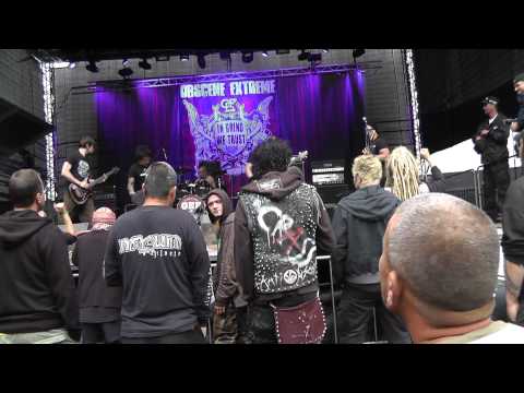 Keitzer 2   live @ Obscene Extreme 2012