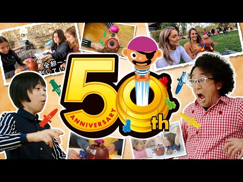 【黒ひげ危機一発】「POP UP PIRATE!」 50th ANNIVERSARY MOVIE