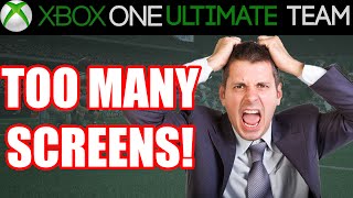 Madden 15 - Madden 15 Ultimate Team - TOO MANY SCREENS | MUT 15 Xbox One Gameplay