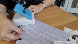 Tool Trick with Border Punches by Creative Memories