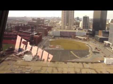 AMAZING VIEW:  Westinghouse High-Rise Traction Elevators at the Millenium North Tower, St. Louis