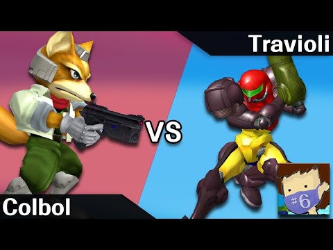 Untitled #6 - Colbol (Fox) vs Travioli (Samus, Sheik) - Melee Winners Quarters