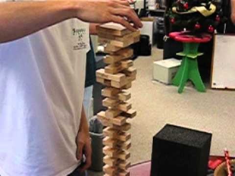 Jenga unofficial world record