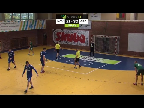 Lietuvos „Vivus.lt“ rankinio lygos rungtynės: „Vilnius“ - „Granitas-Karys“