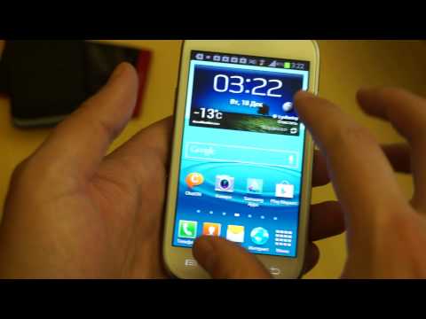 Обзор Samsung i8190 Galaxy S III mini (8Gb, La Fleur, white)